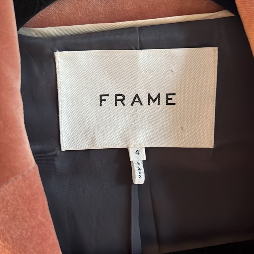 Frame Denim Rust Blazer - Picture 4 of 5